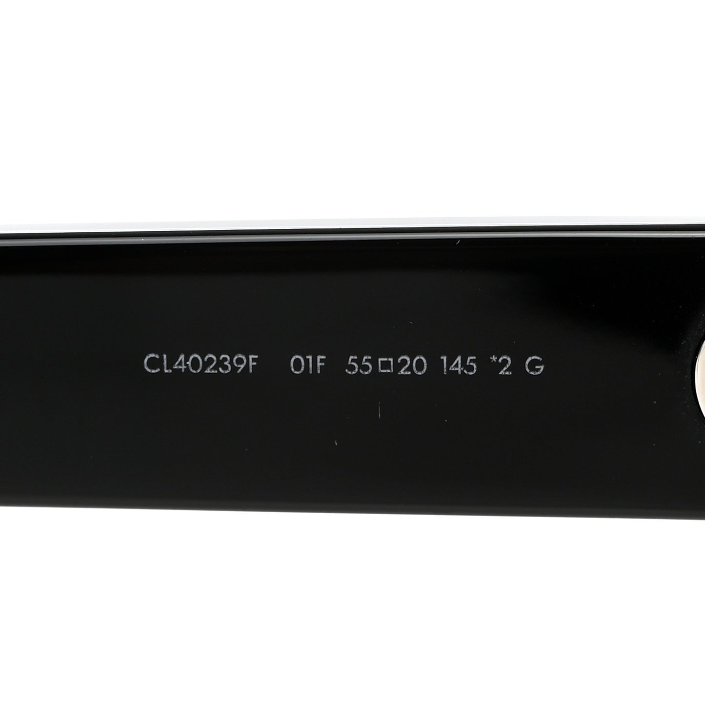 Acetate Sunglasses CL40239F Black