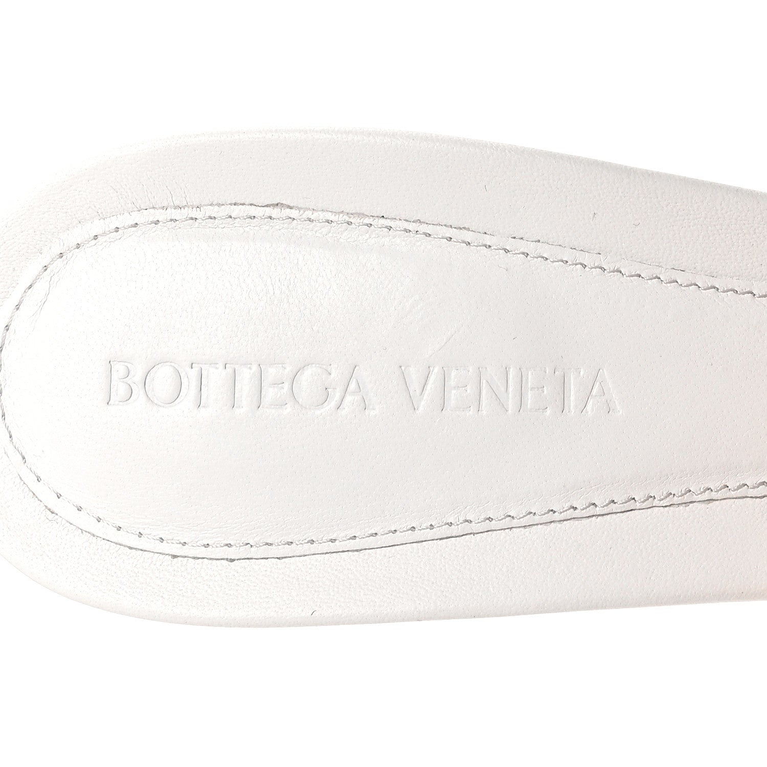 Bottega Veneta BOTTEGA VENETA Nappa Matelasse Padded Mule Sandals 40 Optic White 7 of 8