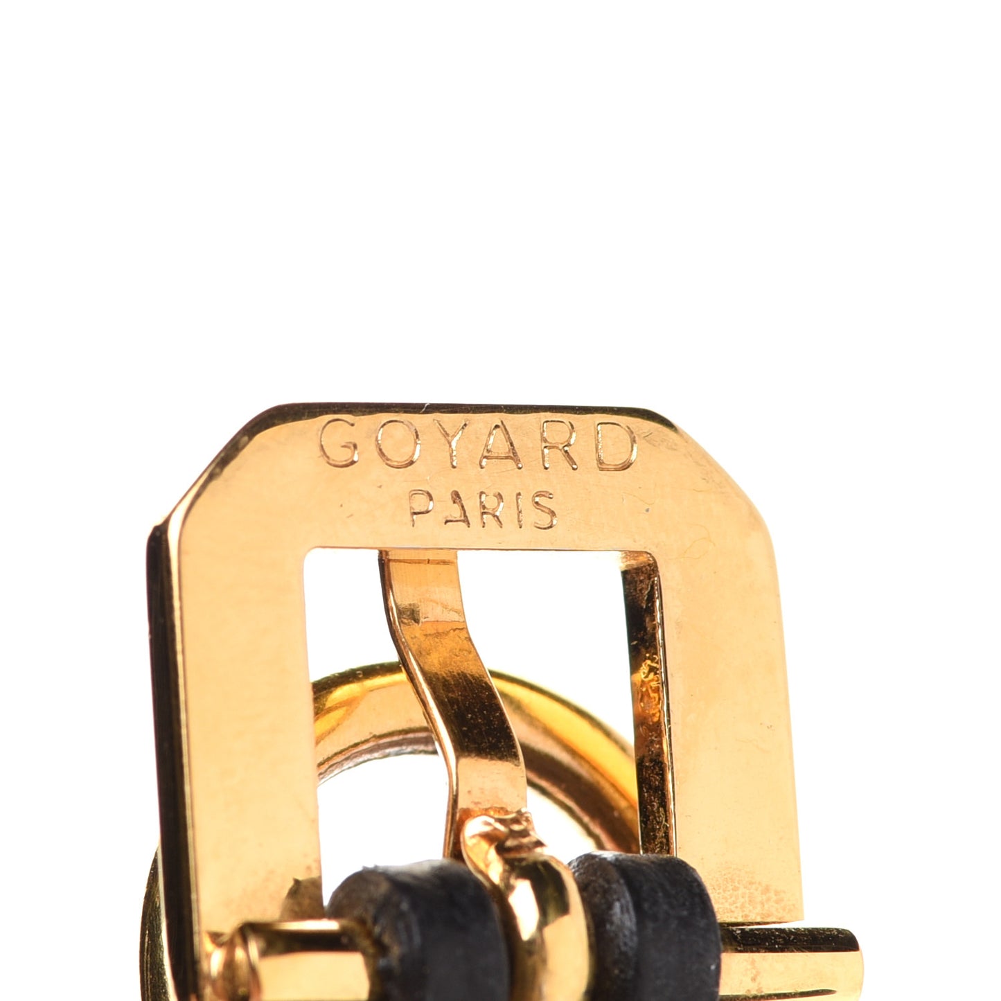 Goyardine Dog Collar Black