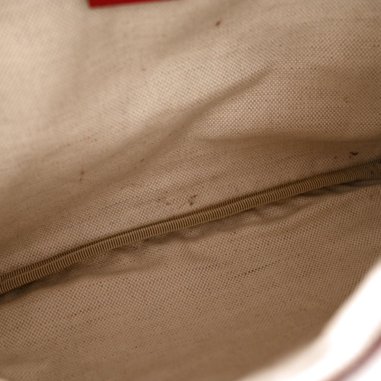 Grained Calfskin Small Logo Belt Bag Hibiscus Red