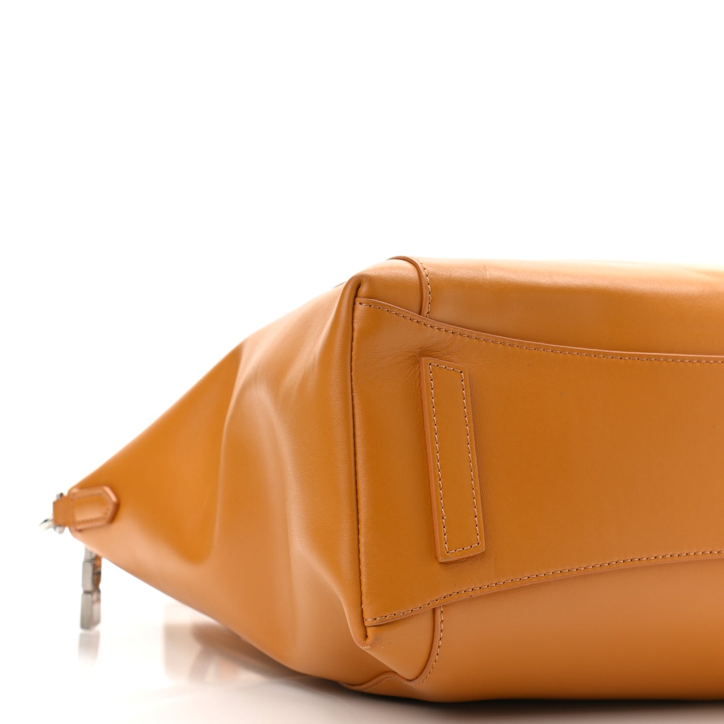Box Calfskin Small Antigona Sport Top Handle Bag Pumpkin