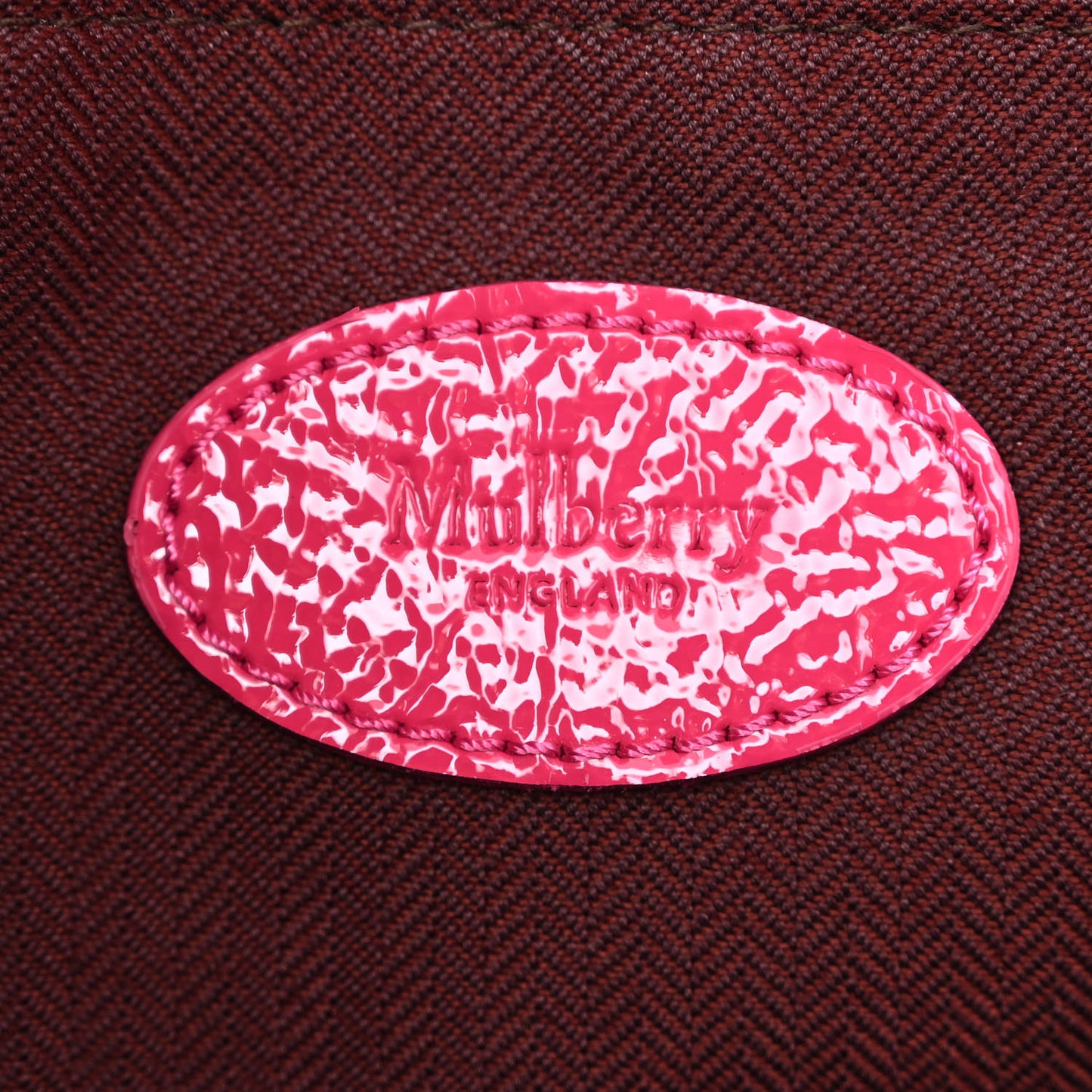 Spongy Patent Small Alexa Pink