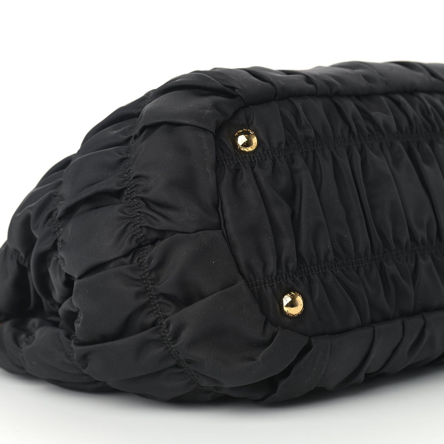 Tessuto Nylon Gaufre Tote Black