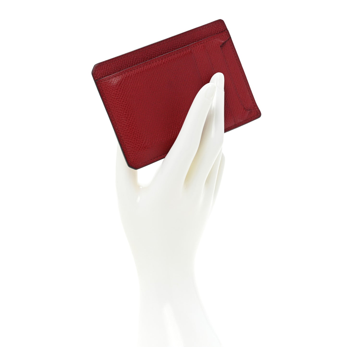 Epsom City 8CC Card Holder Rouge Grenat
