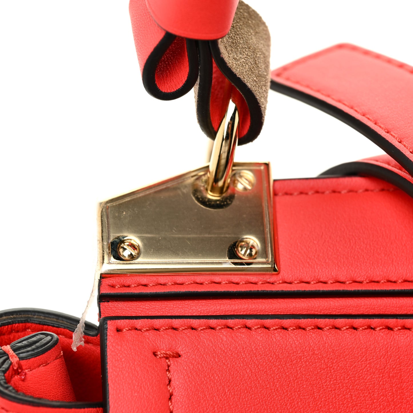 Calfskin Small Mystic Shoulder Bag Red