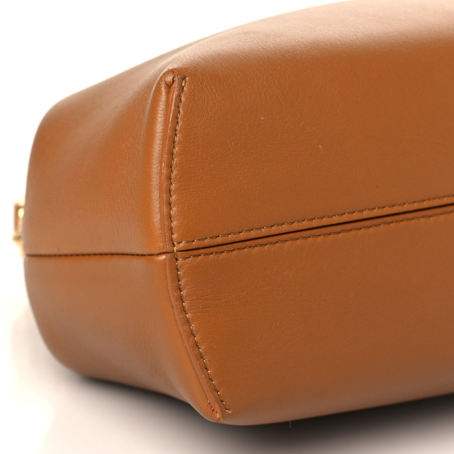 Shiny Nappa Medium Fendi First Caramello