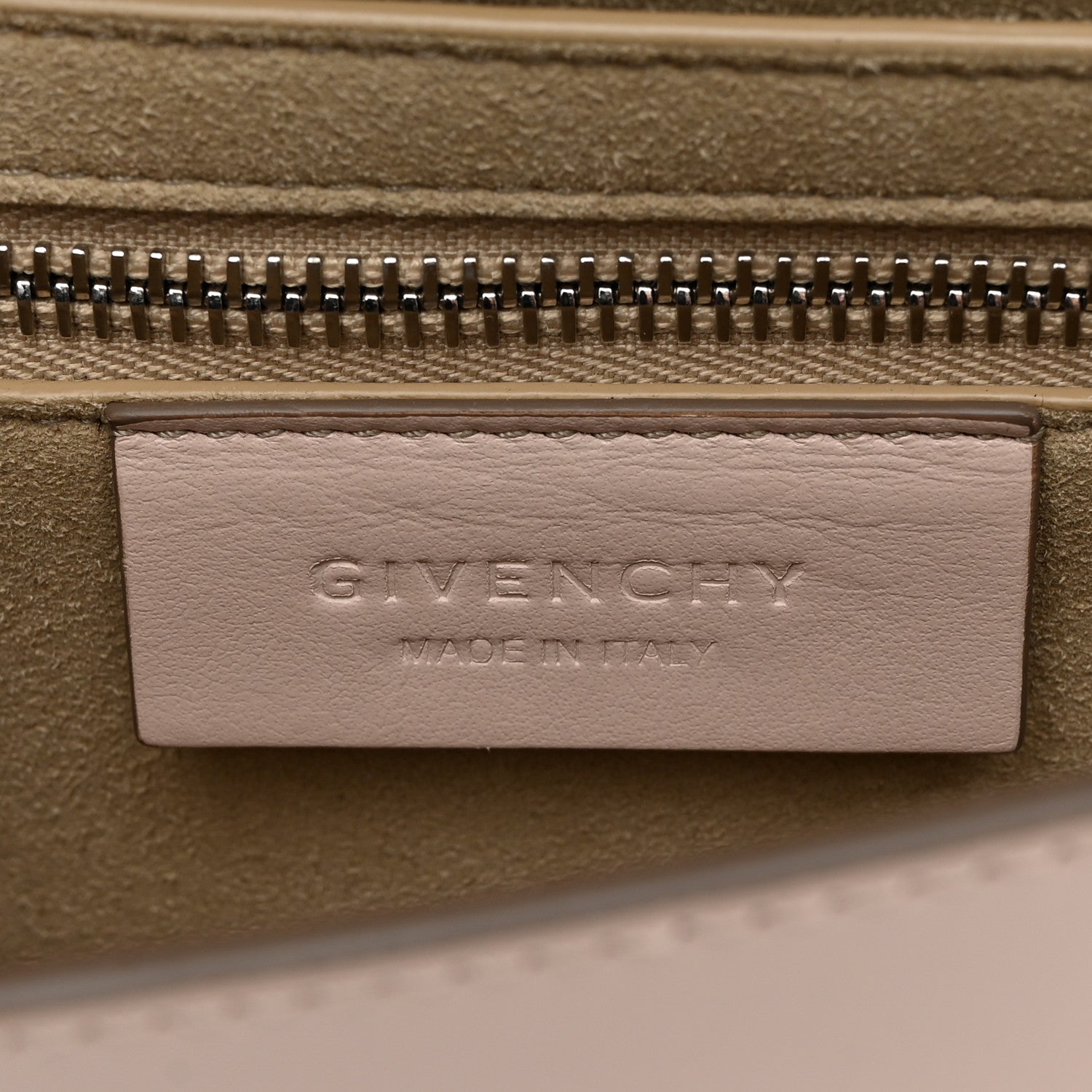 Givenchy Calfskin Bow Cut Chain Wallet Light Pink 6 of 10