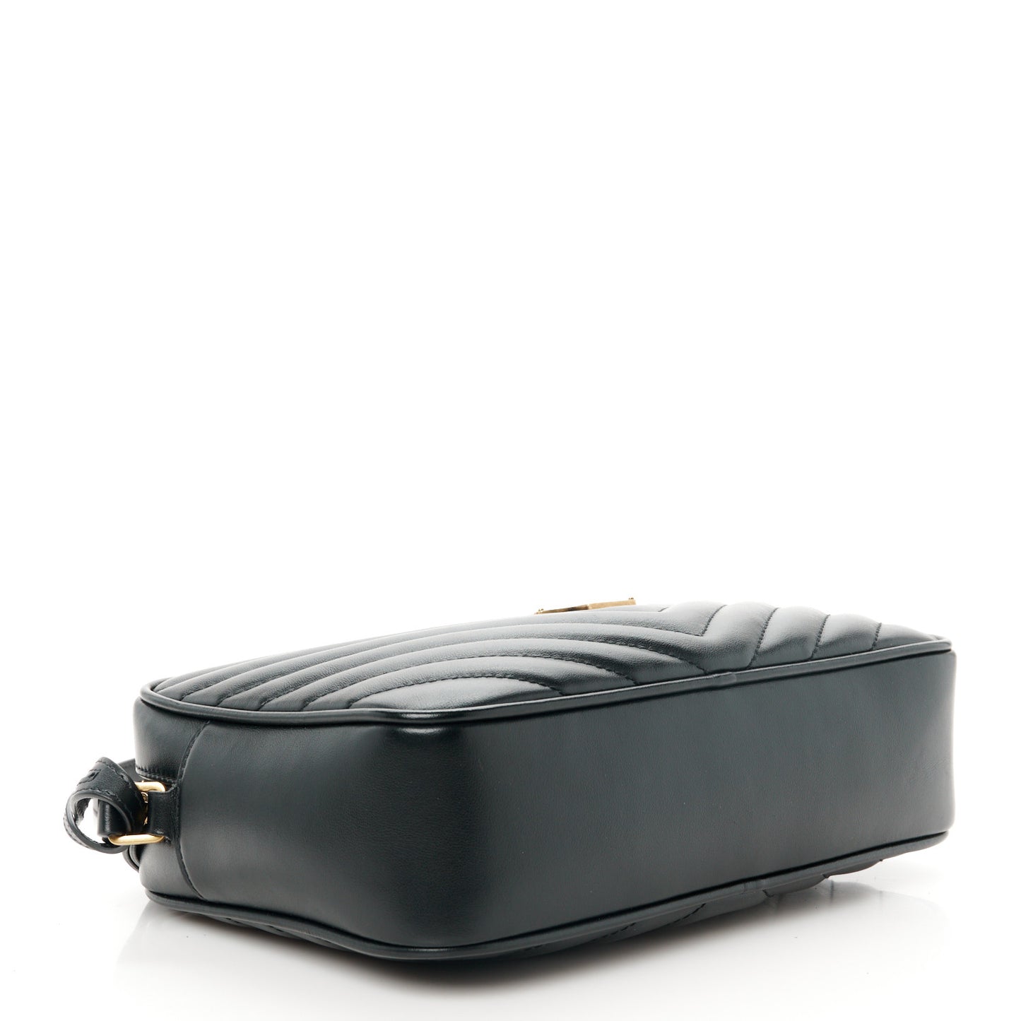 Calfskin Matelasse Monogram Lou Camera Bag Black