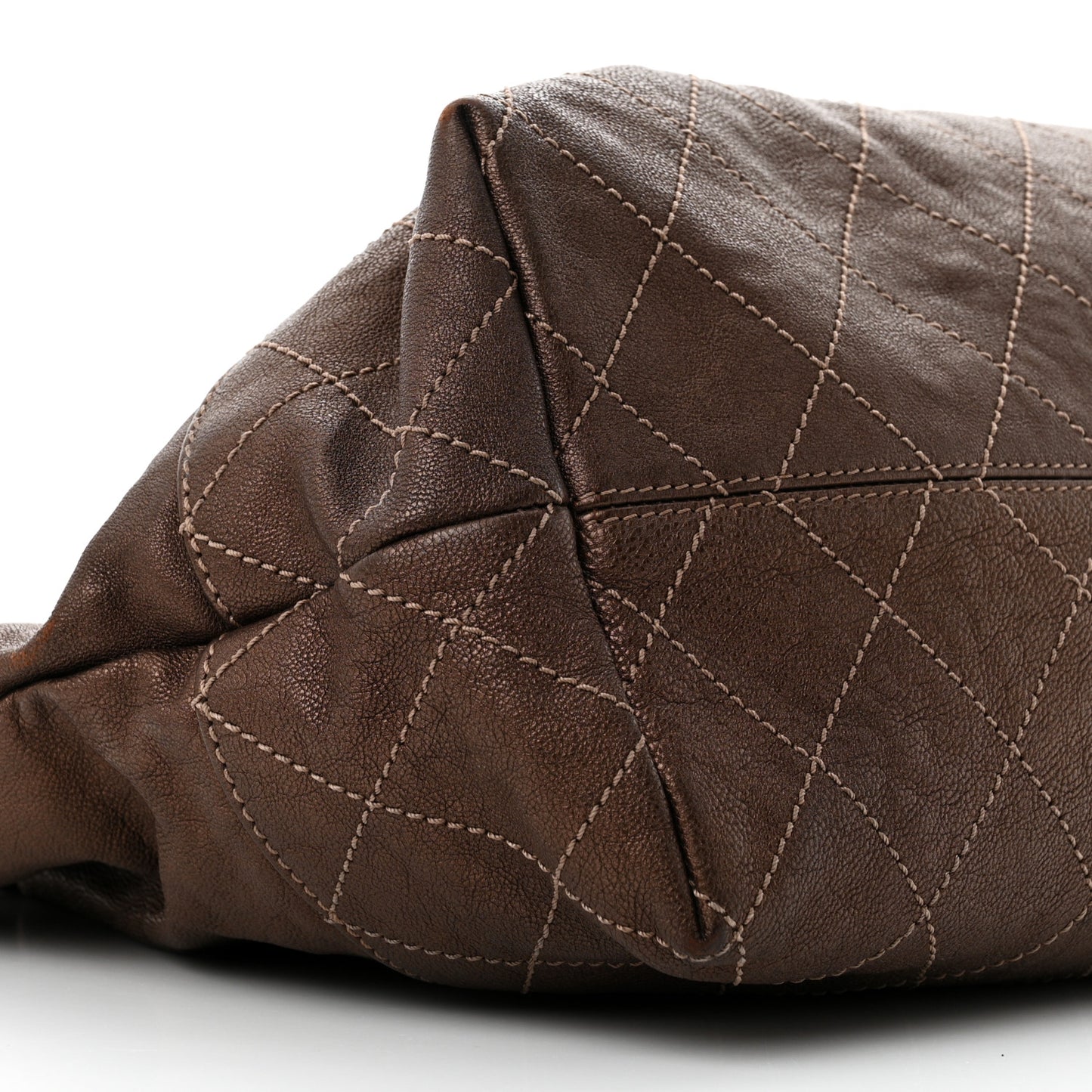 Metallic Calfskin Baby Coco Cabas Bronze