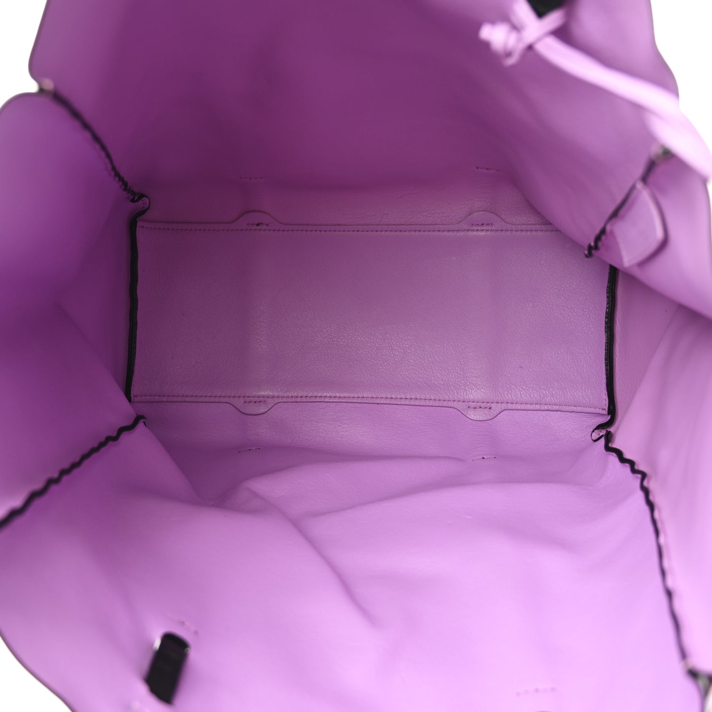 Veau Baltimore Double Sided Medium Everyday Tote Black Purple