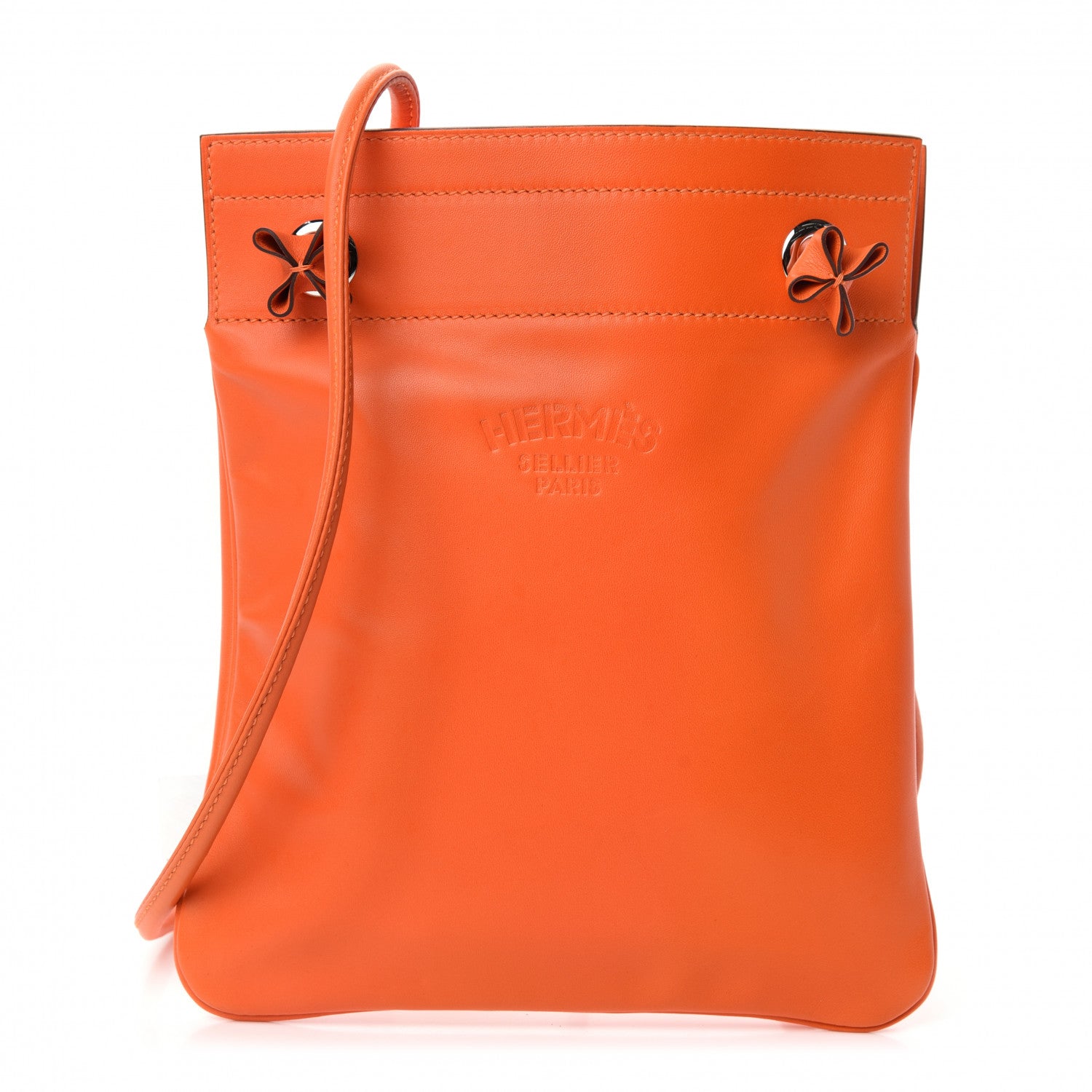 Hermes Milo Lambskin Swift Mini Aline Orange 1 of 10