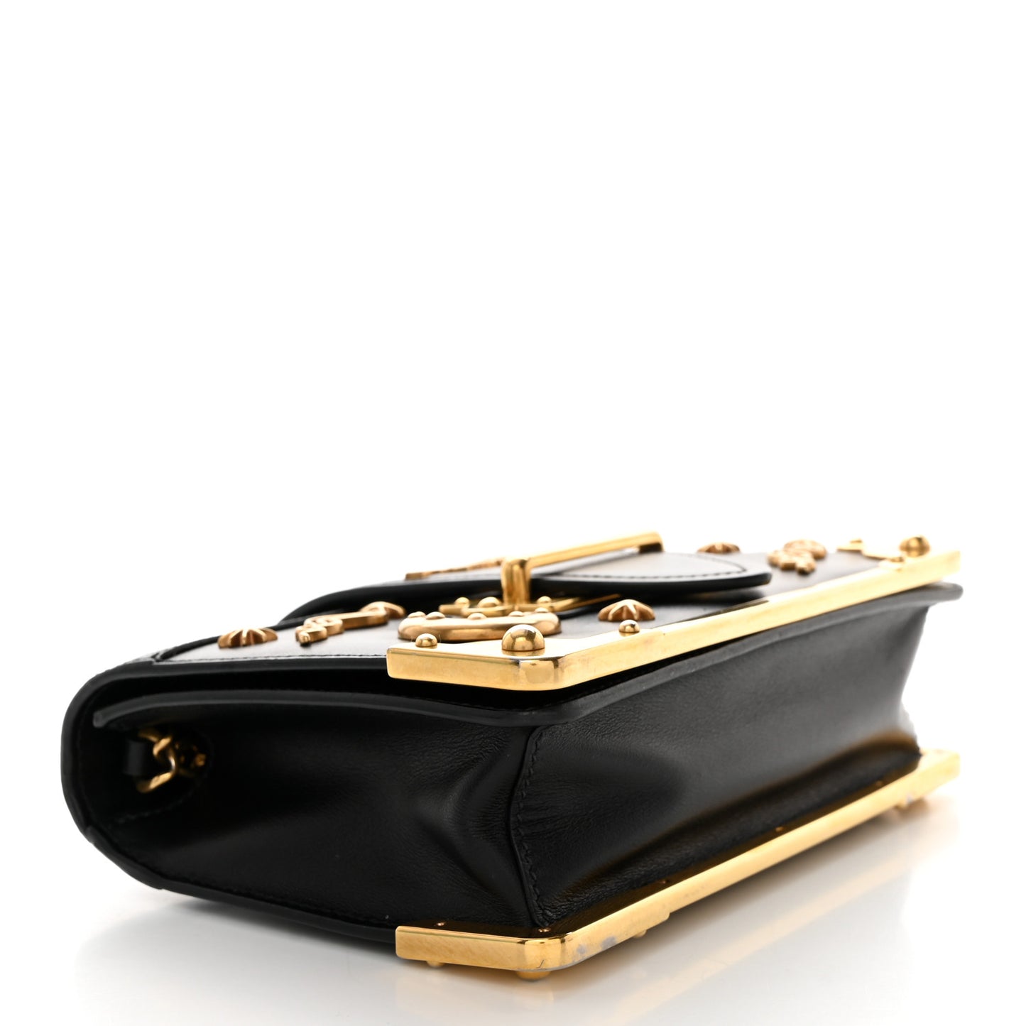 City Calf Saffiano Cahier Astrology Bag Black