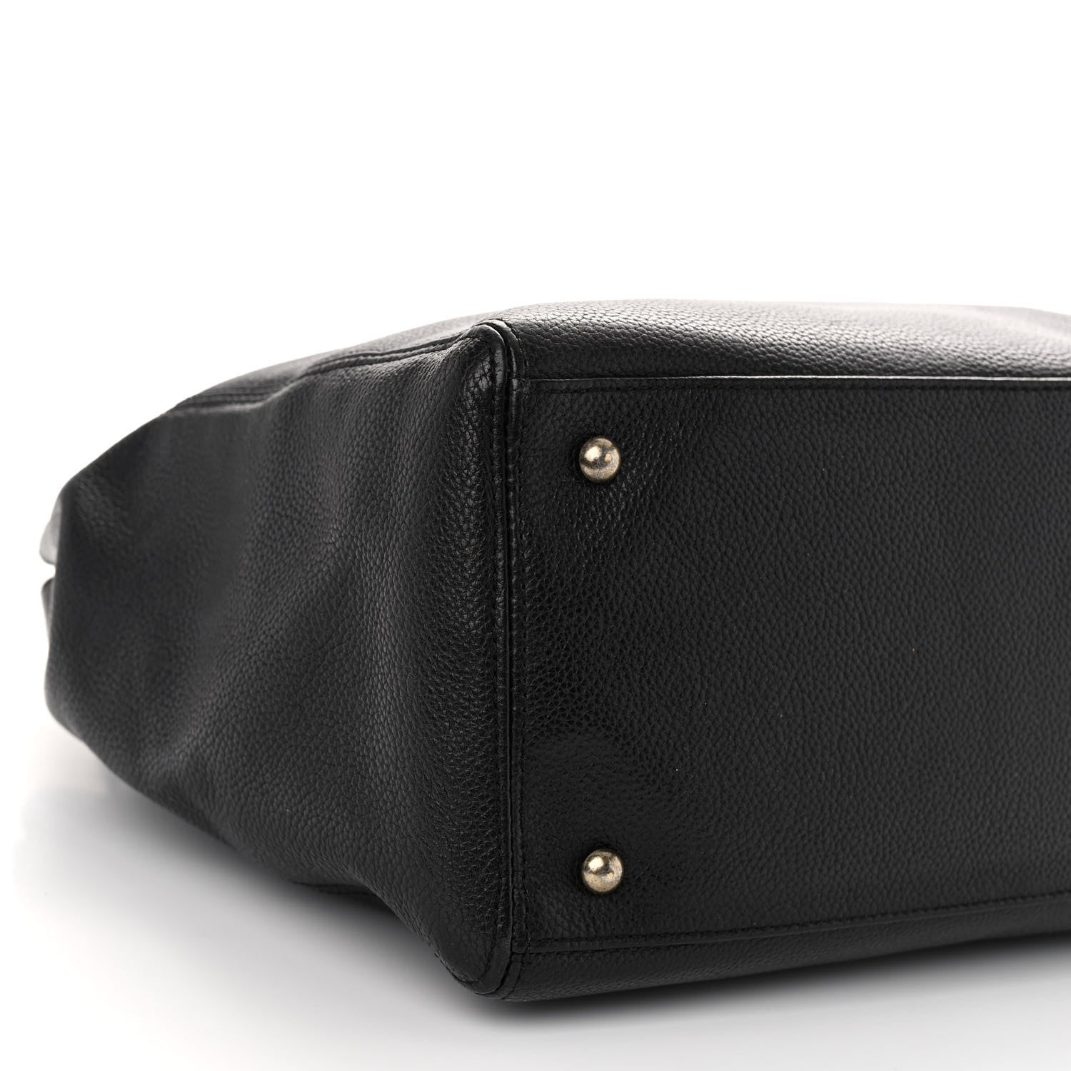 Chanel Caviar Tall Cerf Tote Black 8 of 9