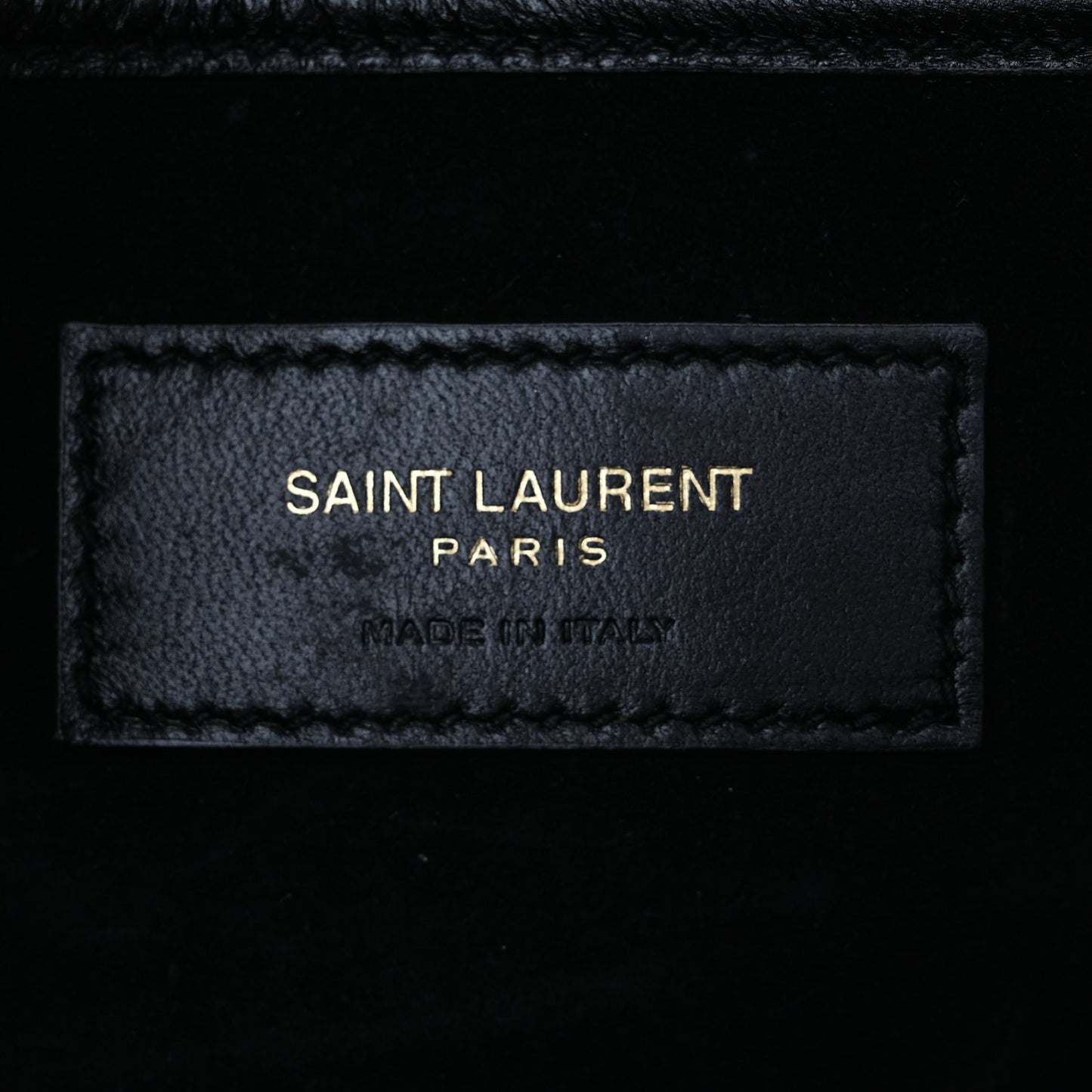 Smooth Calfskin Medium Charlie Shoulder Bag Black