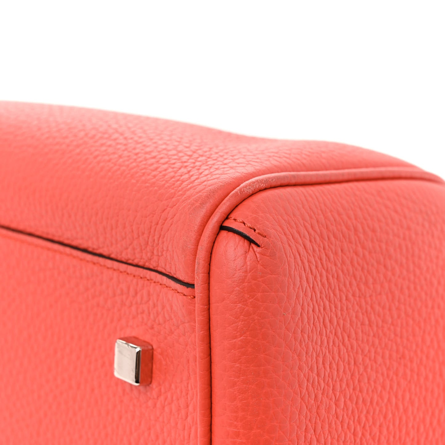 Taurillon Gex Pauline MM Tote Coral