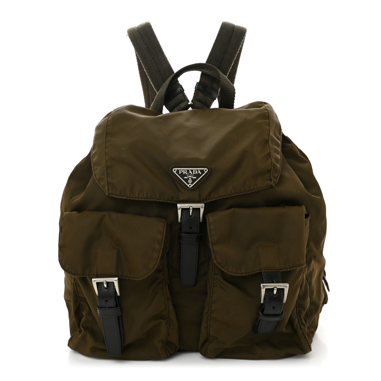 ☆美品・ギャランティ付☆PRADA TESSUTO VELA ナイロンリュック Prada Tessuto Nylon Vela Medium Backpack Tundra 1717594 – FASHIONPHILE