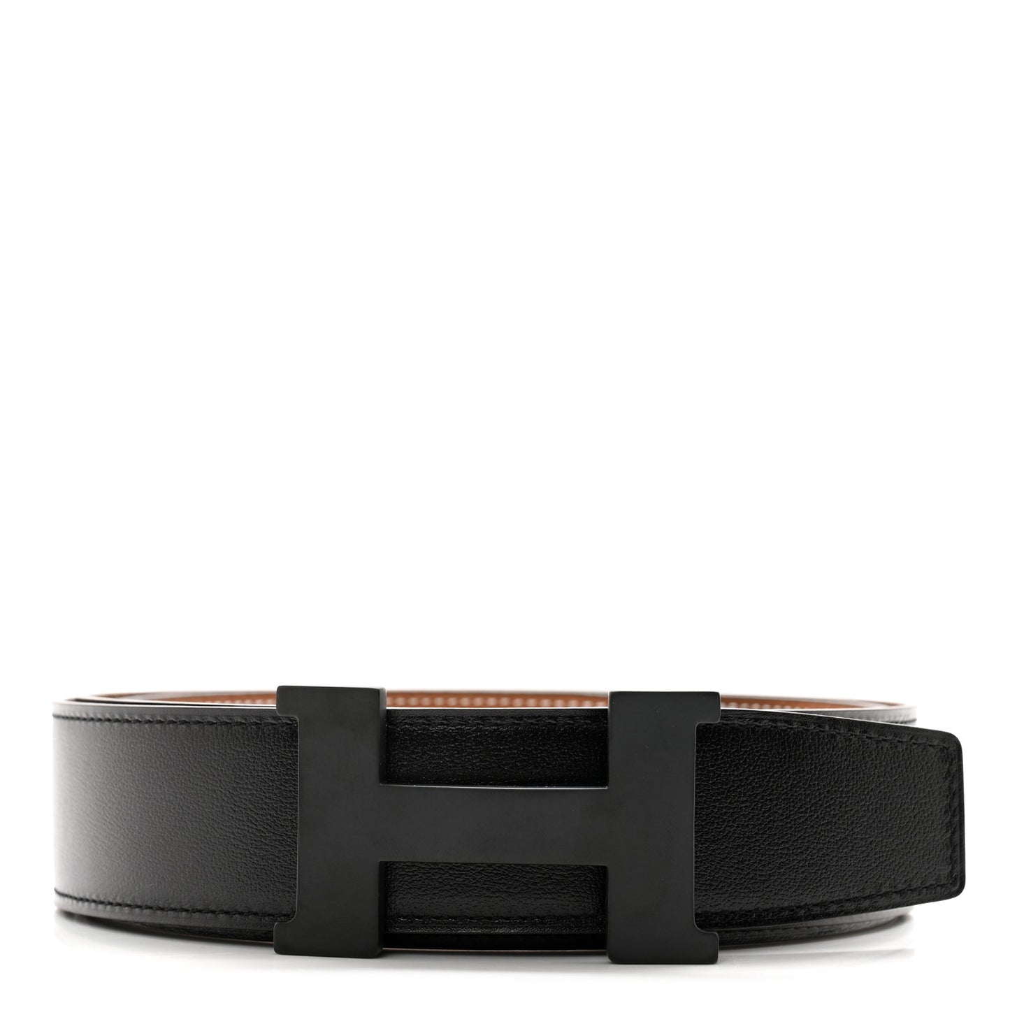 Box 135 Togo 38mm H Belt 115 46 Black Gold