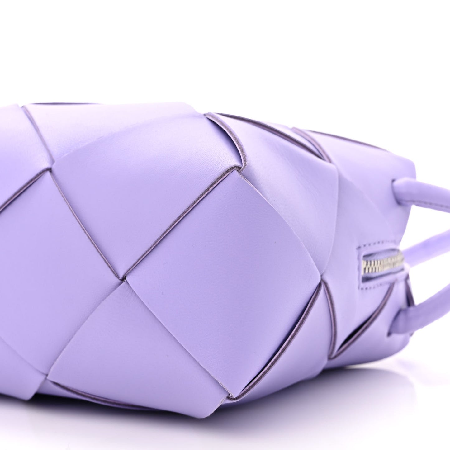Lambskin Maxi Intreccio Small Cassette Camera Bag Wisteria