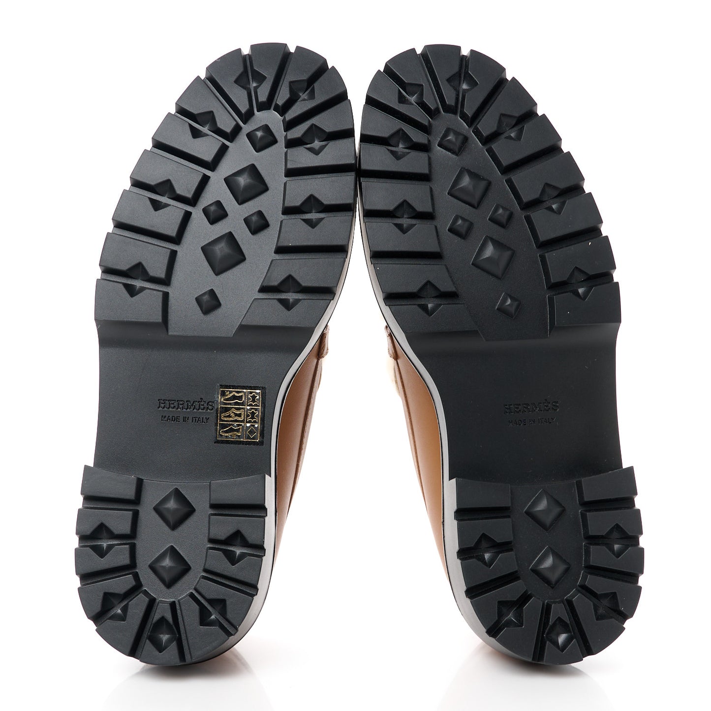 Calfskin Shearling Icone Loafers 37 Naturel