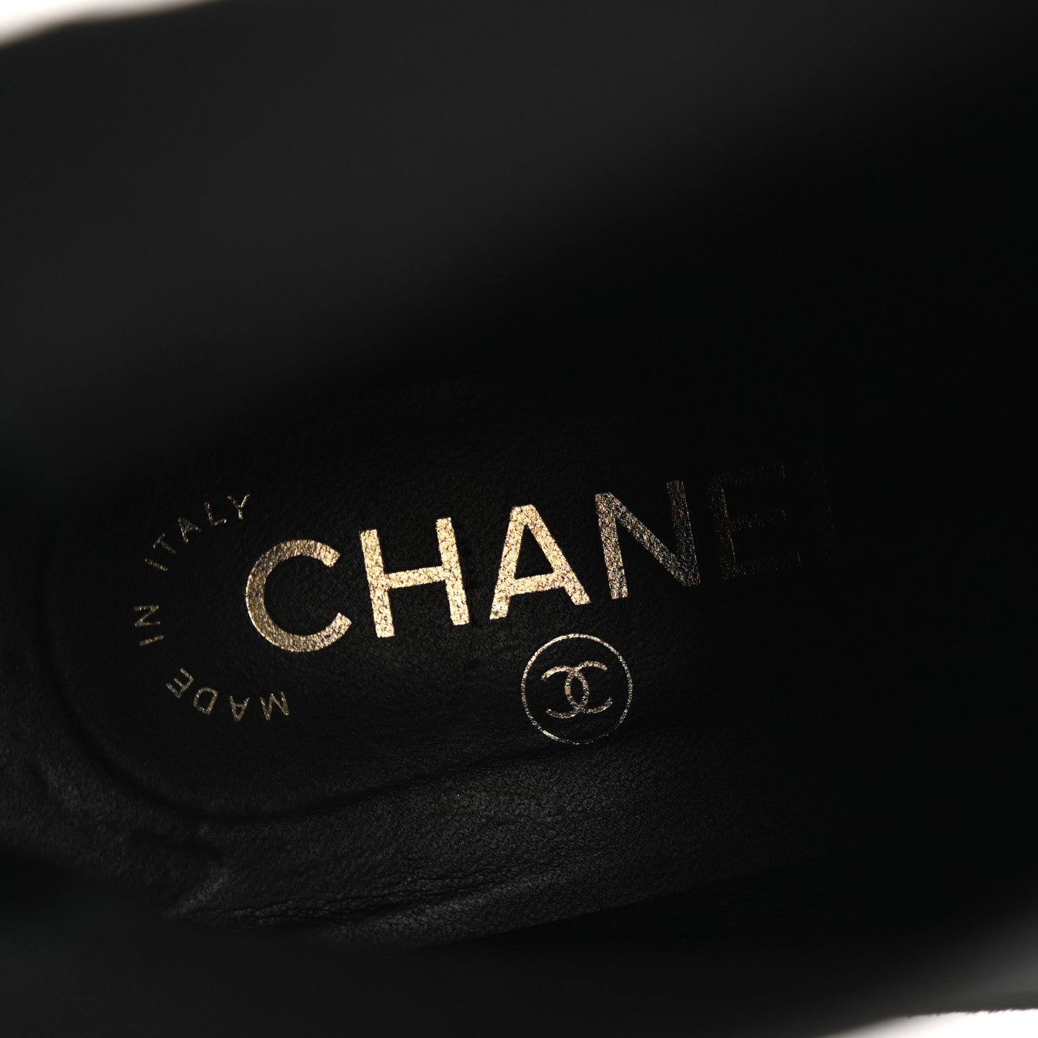 Chanel Suede Calfskin Grossgrain Cap Toe CC Ankle Boots 40 Black 7 of 15