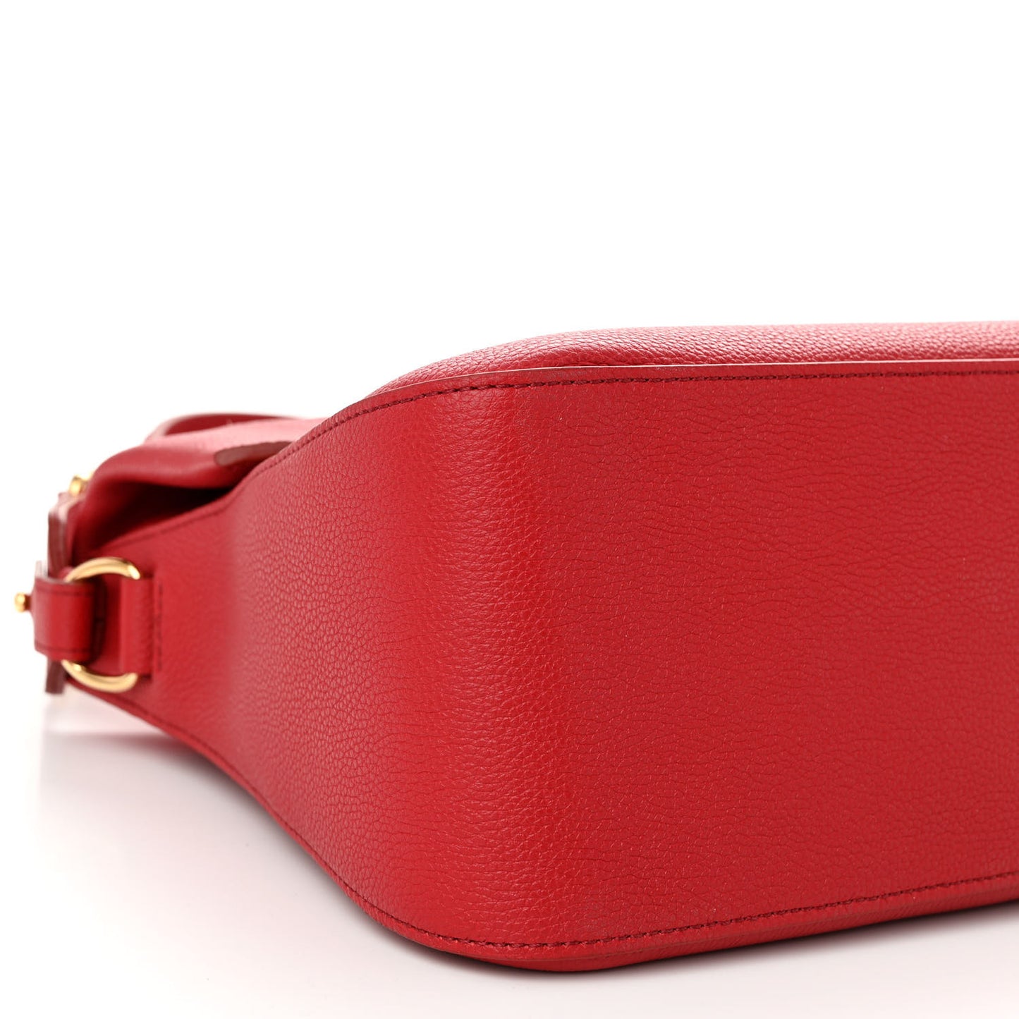 Calfskin Tara Top Handle Bag Red