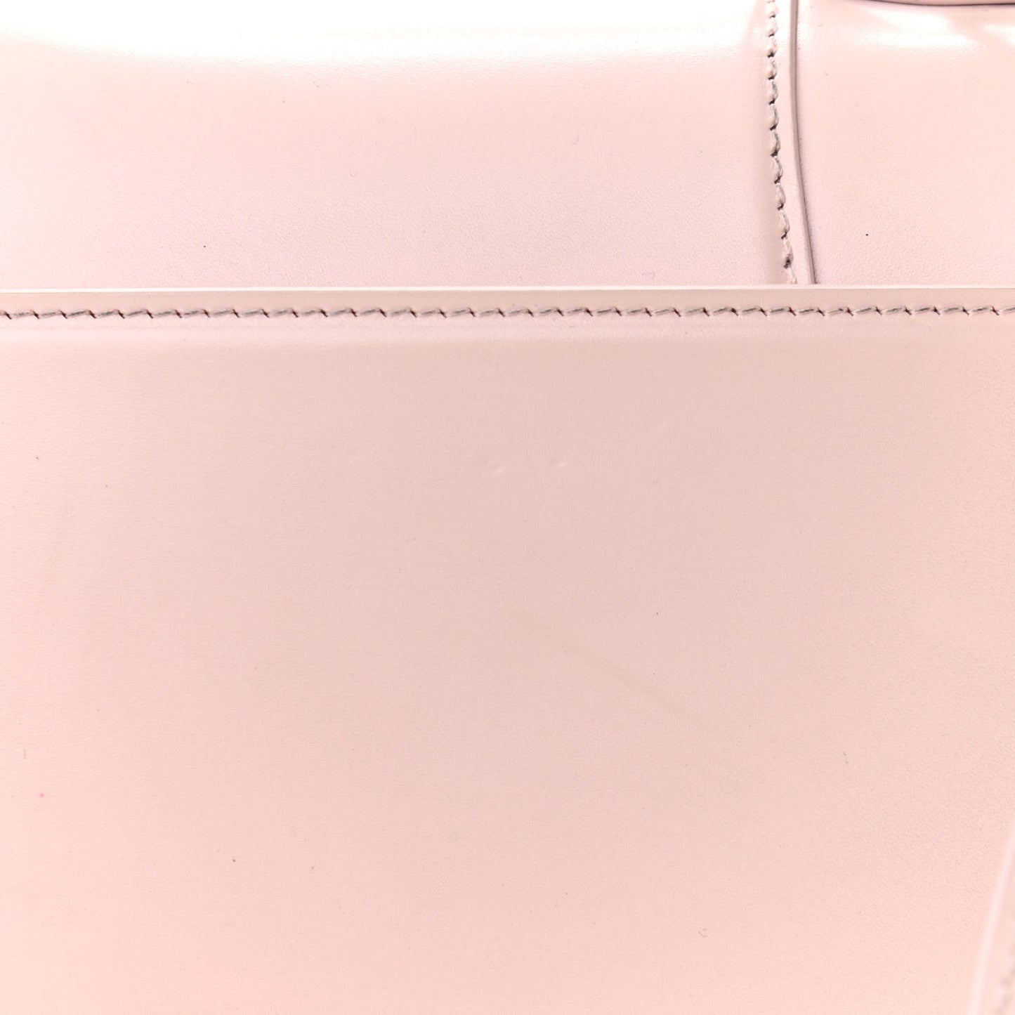 Shiny Box Calfskin Small Hourglass Top Handle Bag Light Rose