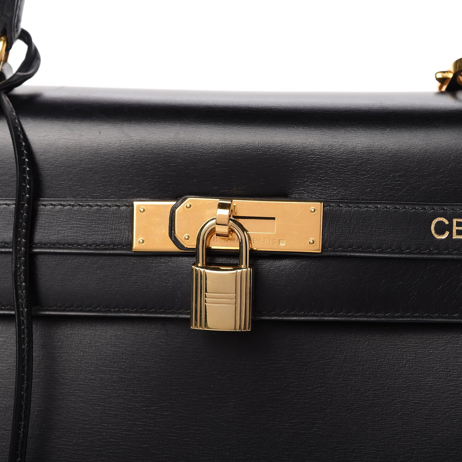 Hermes Box Kelly Sellier 35 Black 10 of 11