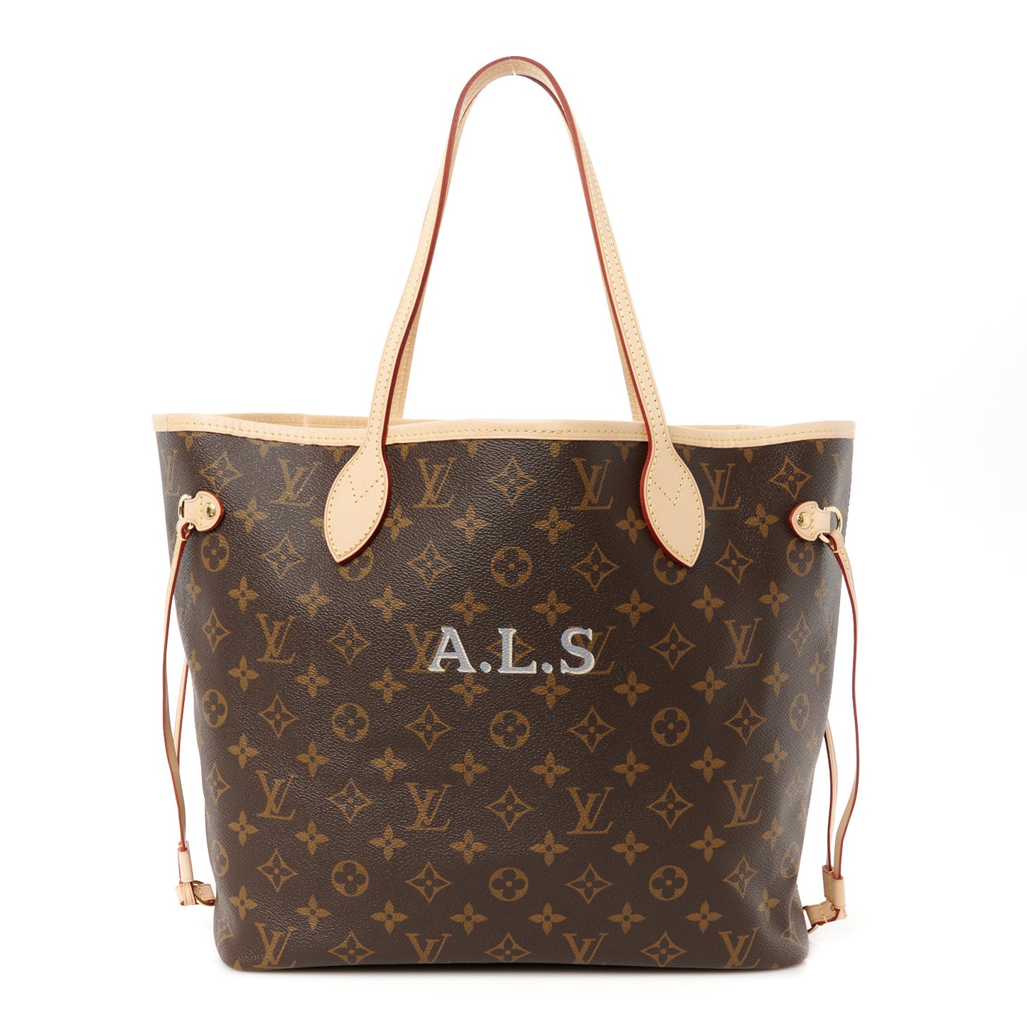 Monogram My LV Heritage Neverfull MM Gris White