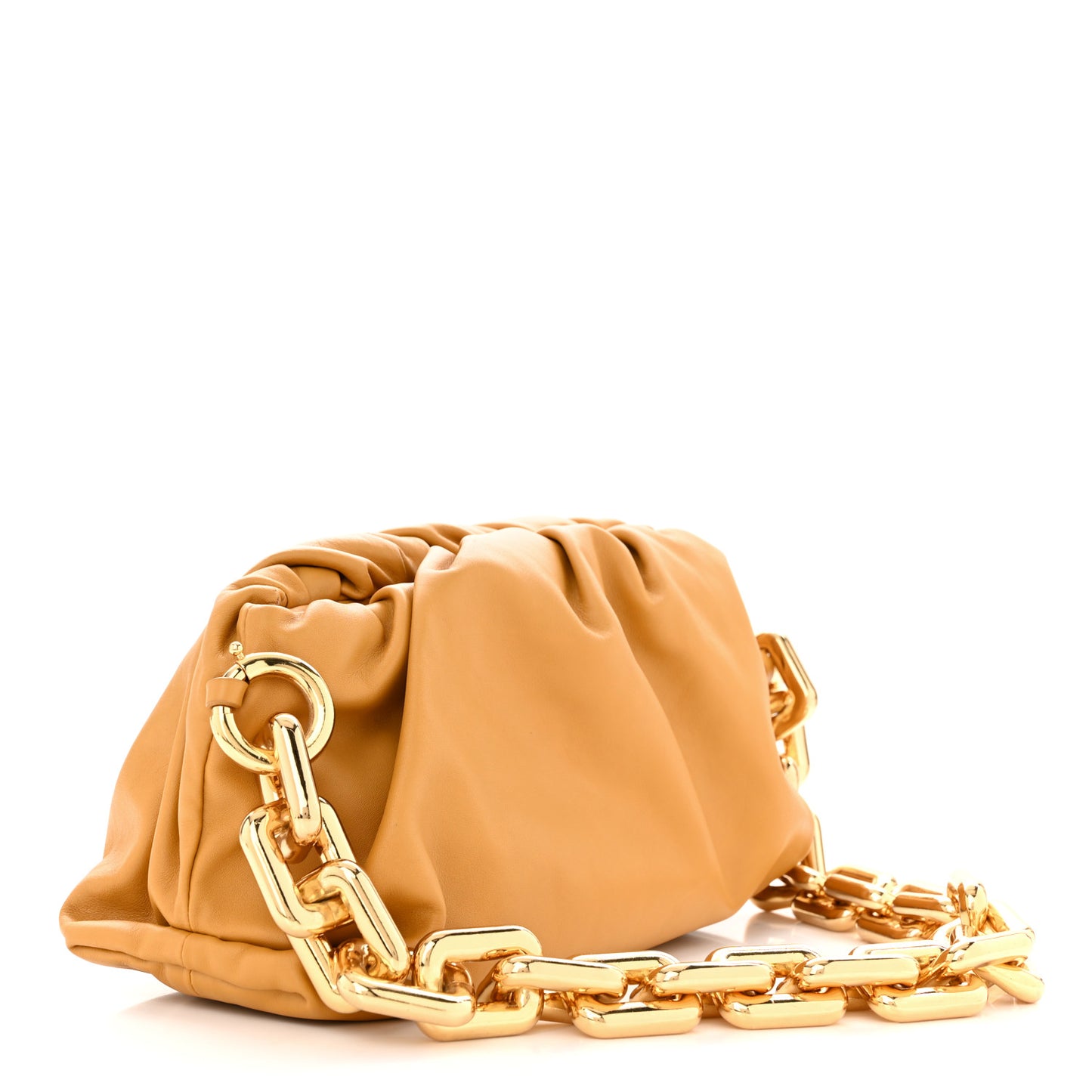 Calfskin The Pouch Chain Ocra