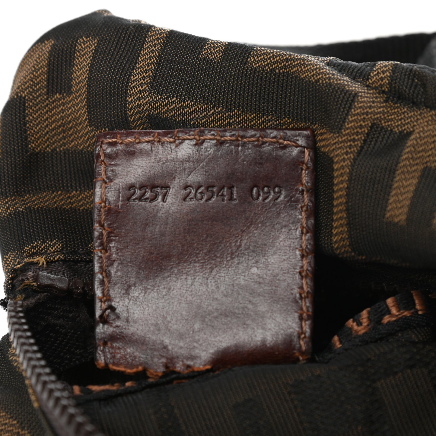 Fabric FF 1925 Mini Cosmetic Bag Tobacco