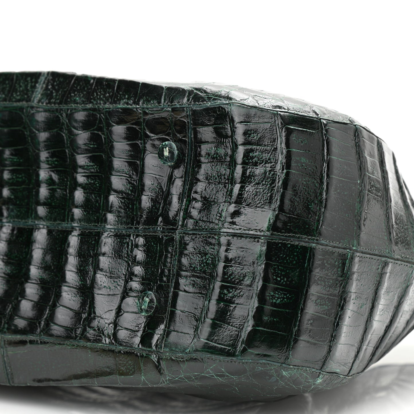 Crocodile Tote Green