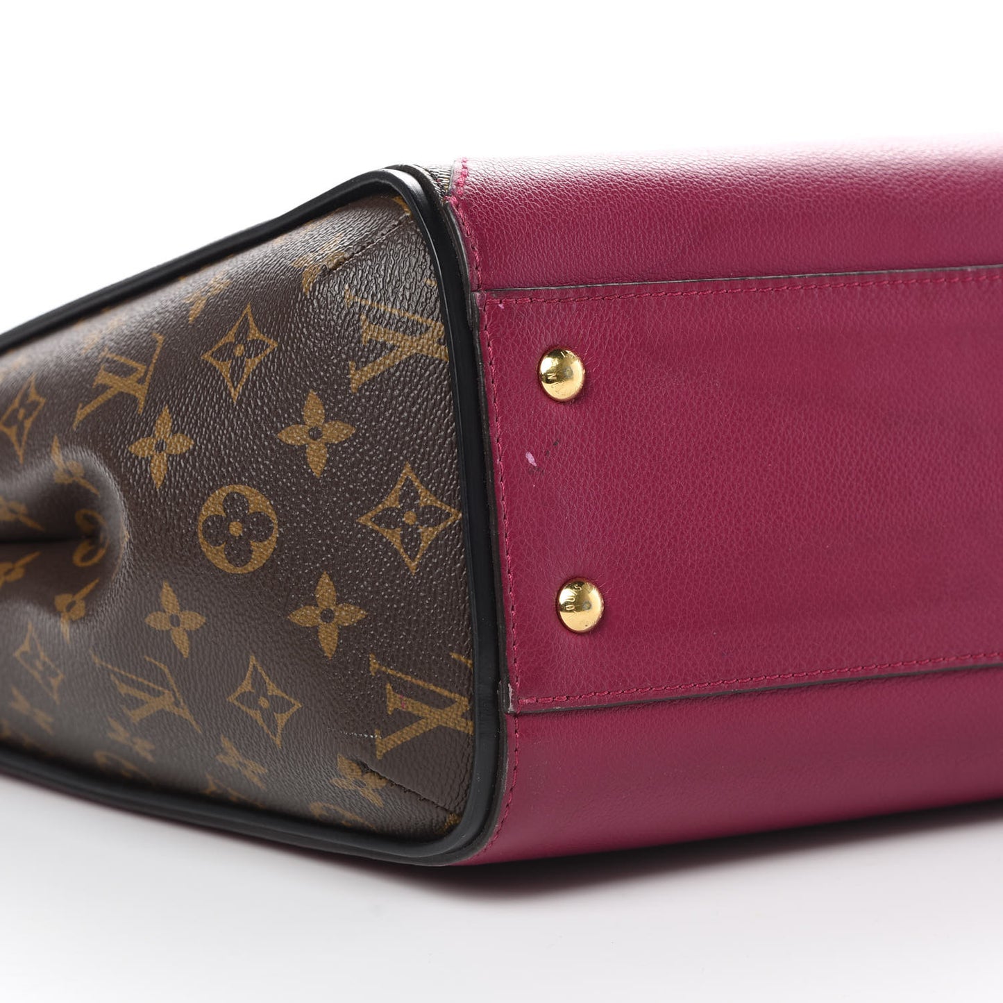 Calfskin Monogram Kimono Tote Grape