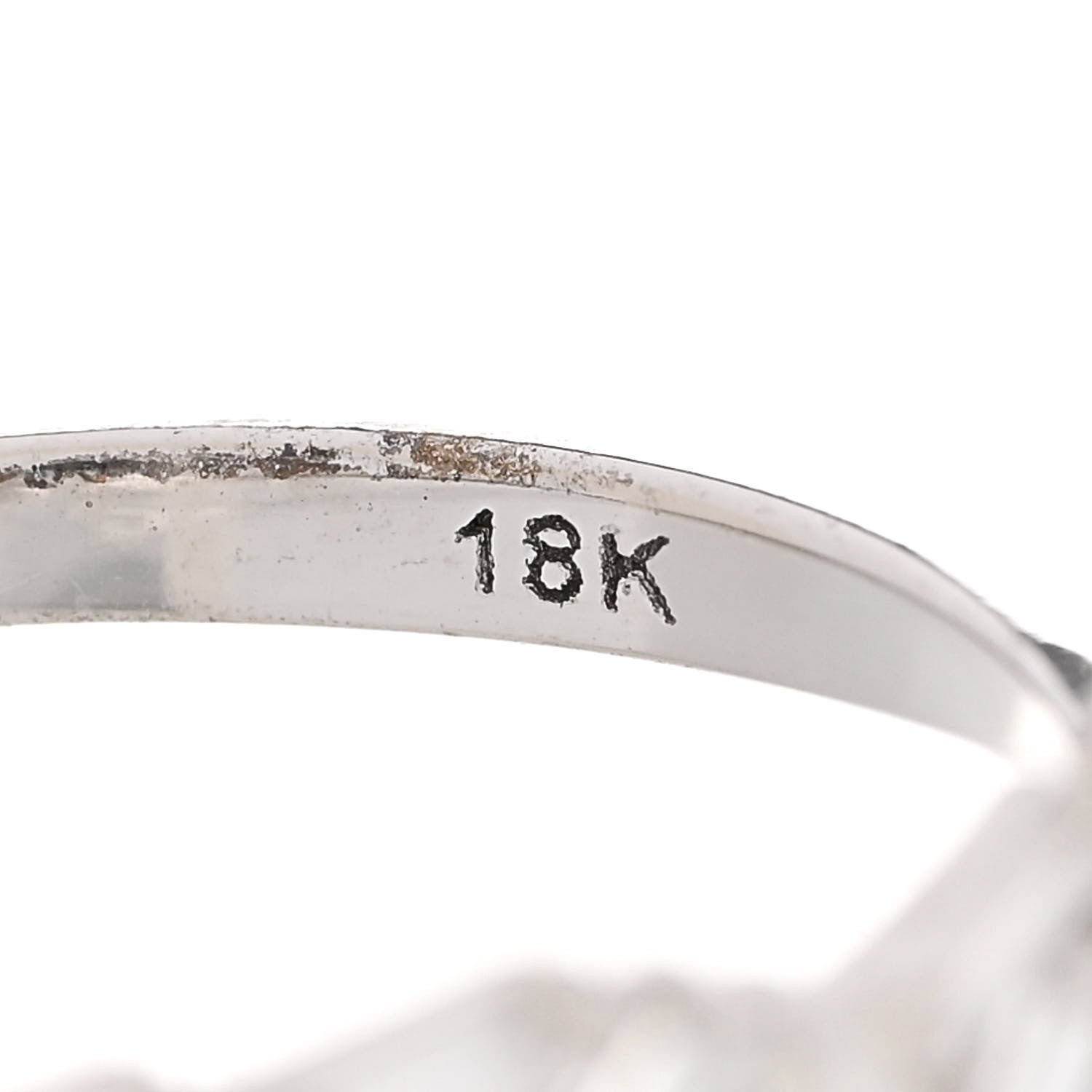 Suzanne Kalan 18K White Gold Diamond Baguette Fireworks Ring 54 6.75 5 of 7