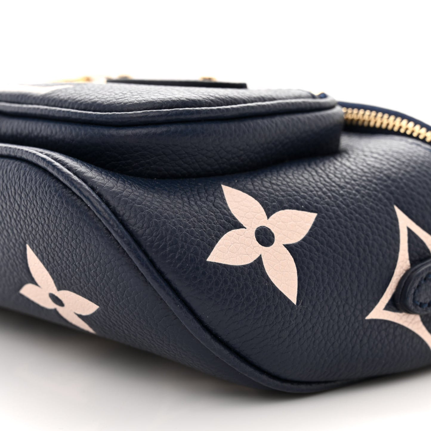 Empreinte Monogram Giant Mini By The Pool Bumbag Blue Beige