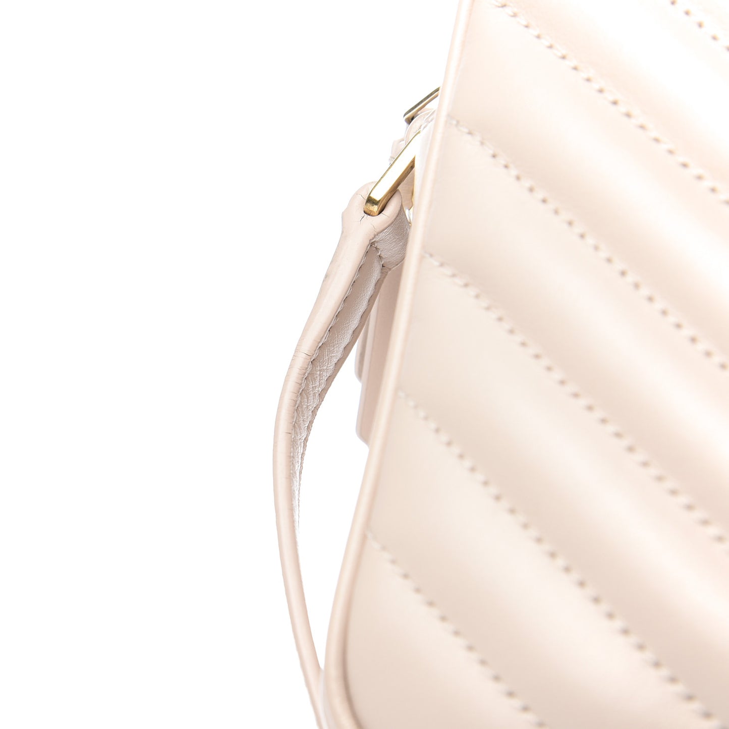 Calfskin Matelasse Monogram Lou Camera Bag Washed Light Pink