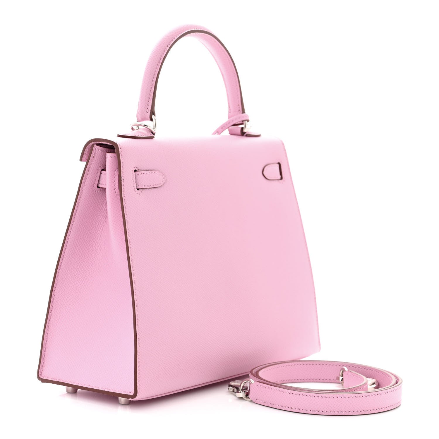 Hermes Epsom Kelly Sellier 25 Mauve Sylvestre 3 of 11