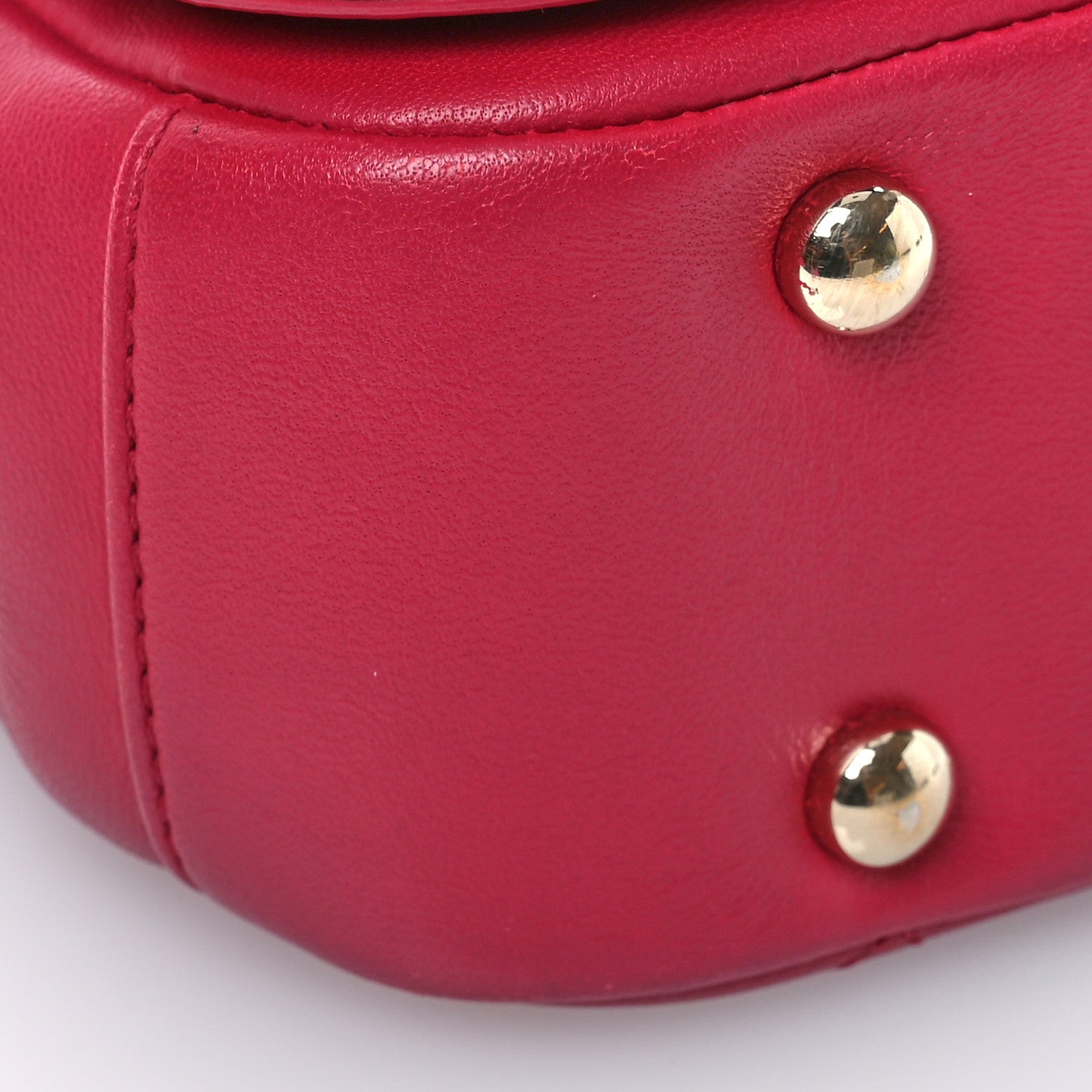 Chanel Lambskin Quilted Mini Metal Top Handle Flap Pink 9 of 10