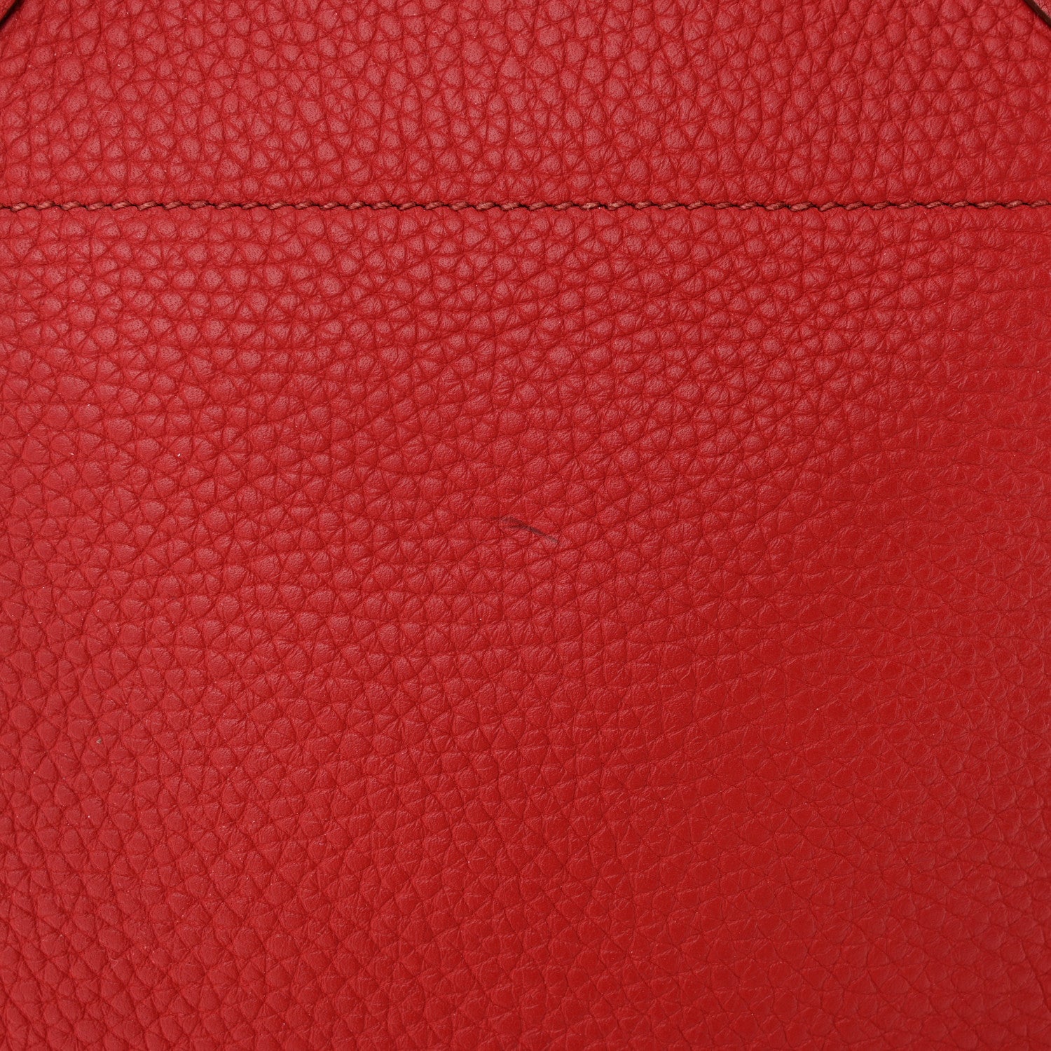 Hermes Taurillon Clemence Bolide 31 Rouge Garance 12 of 16