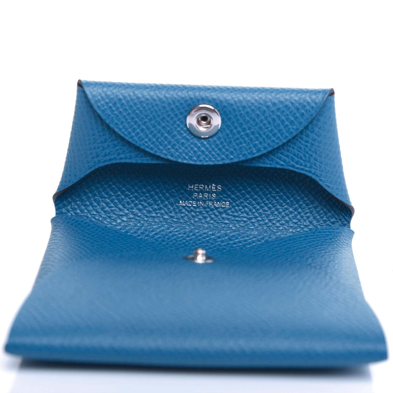 Hermes Epsom Bastia Coin Purse Mykonos 5 of 7