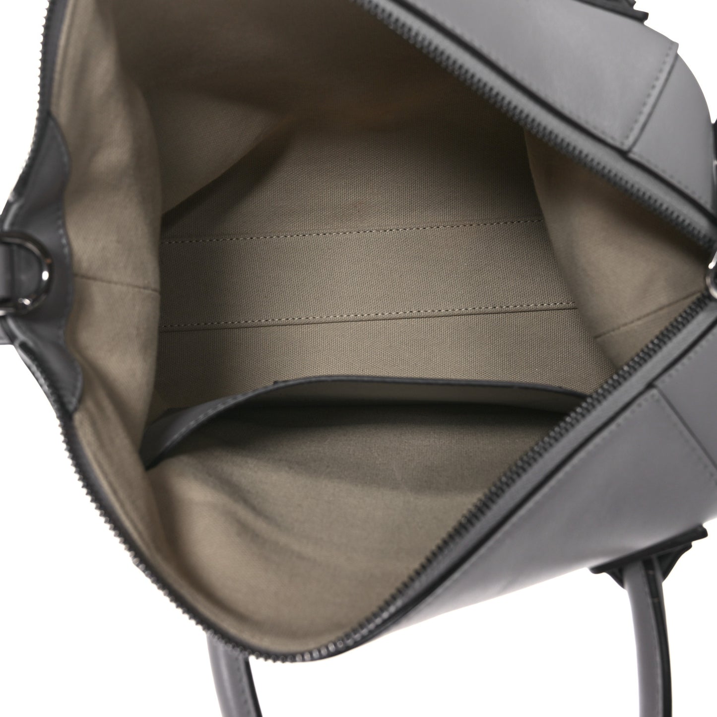 Calfskin Small Soft Antigona Pearl Grey