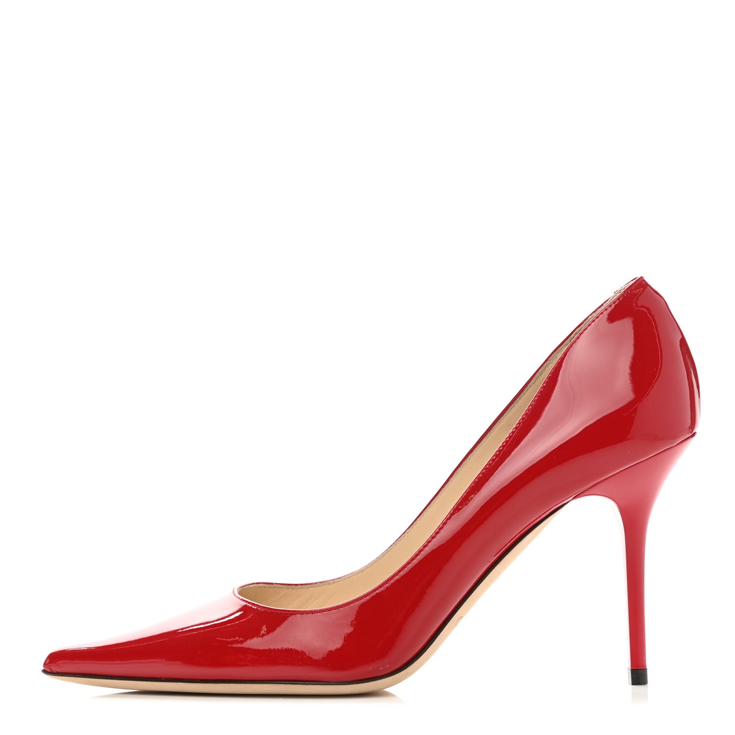 Patent Pumps 37 Red