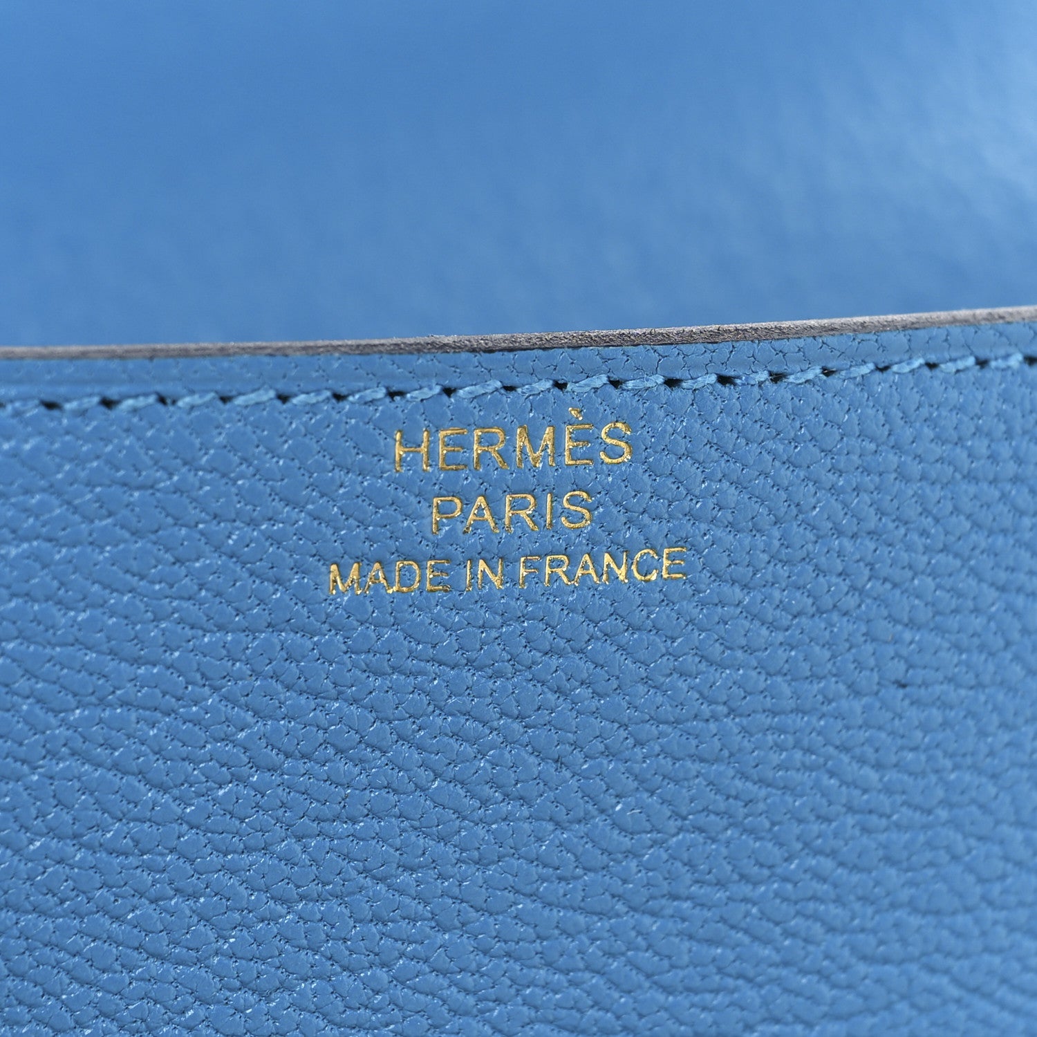 Hermes Evercolor Roulis Slim Wallet Bleu Frida 7 of 9