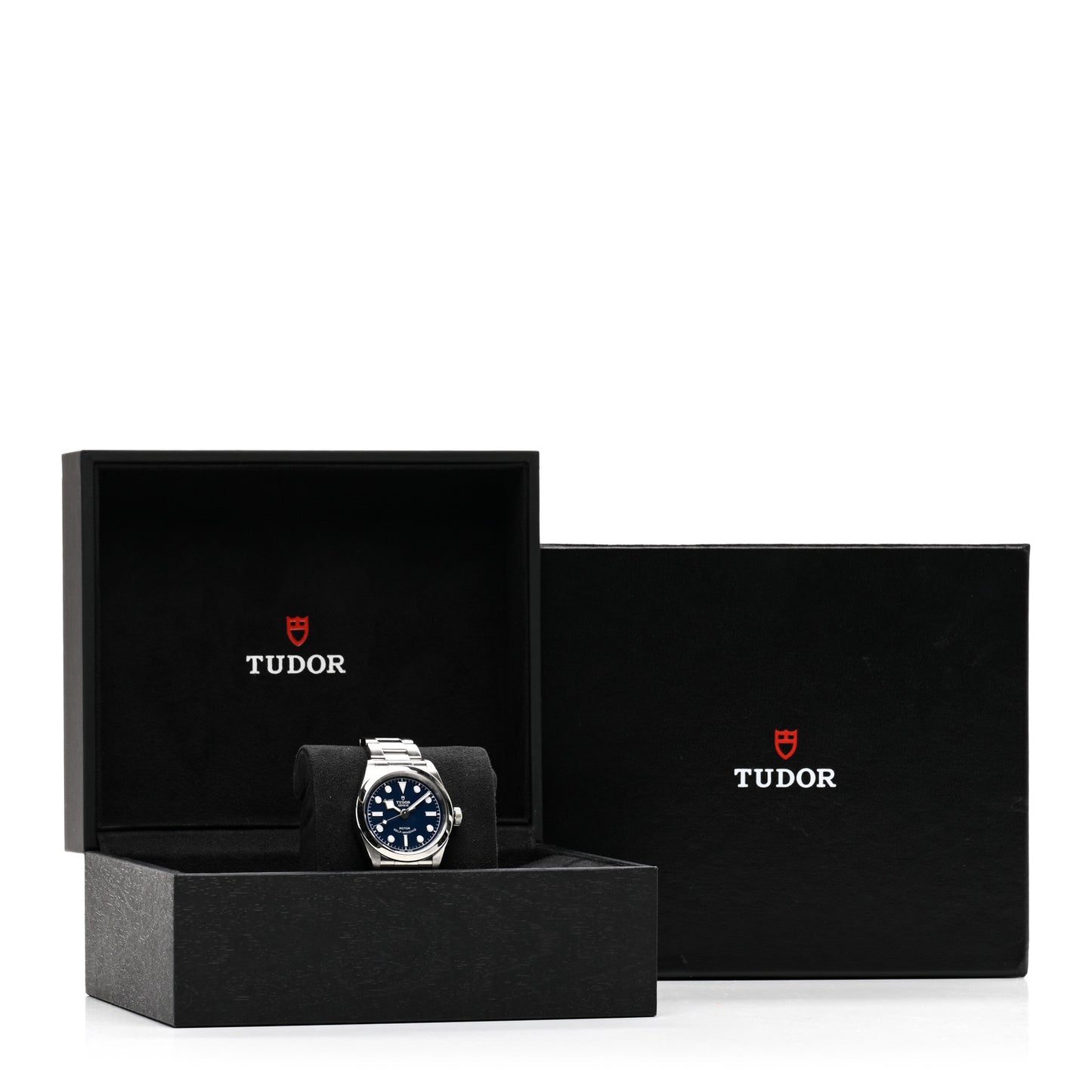 Stainless Steel 32mm Black Bay Automatic Watch Blue 79580