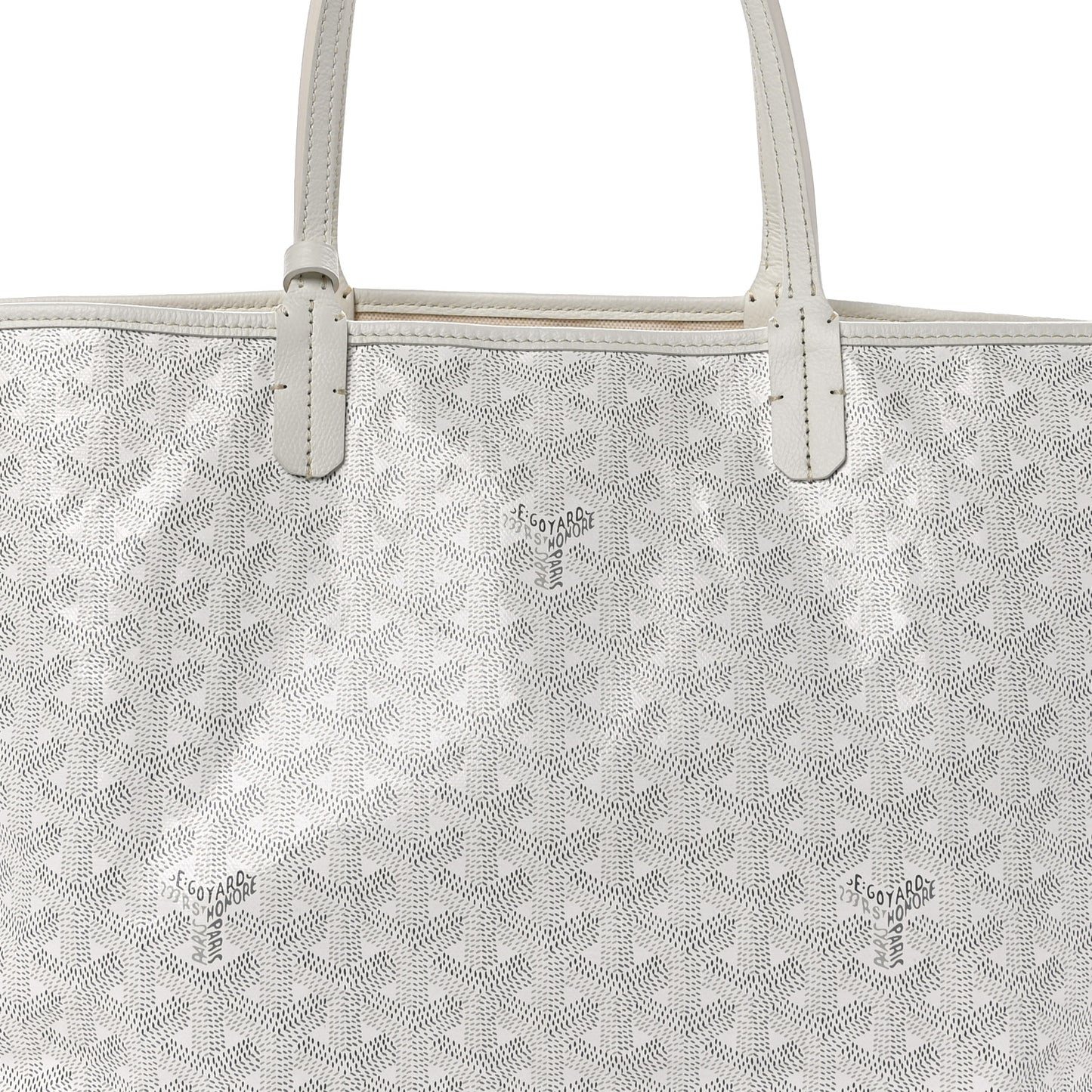 Goyardine Saint Louis PM White