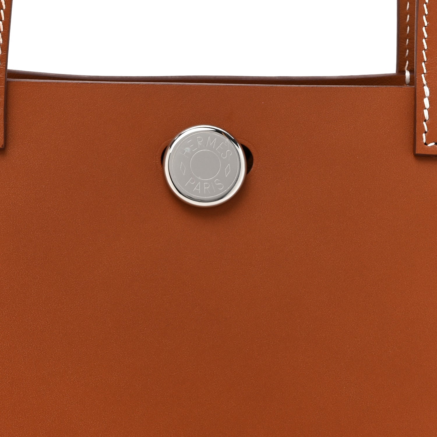 Hermes Vache Hunter H Canvas Swift Tablier Sellier Fauve Gold Ecru Beige 8 of 11