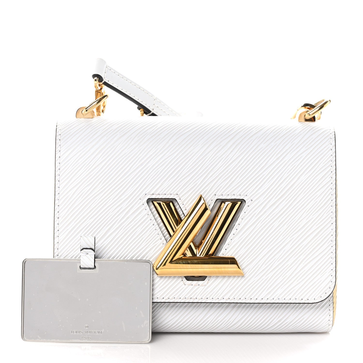 Louis Vuitton Epi Twist PM and Twisty White Gold 3 of 11