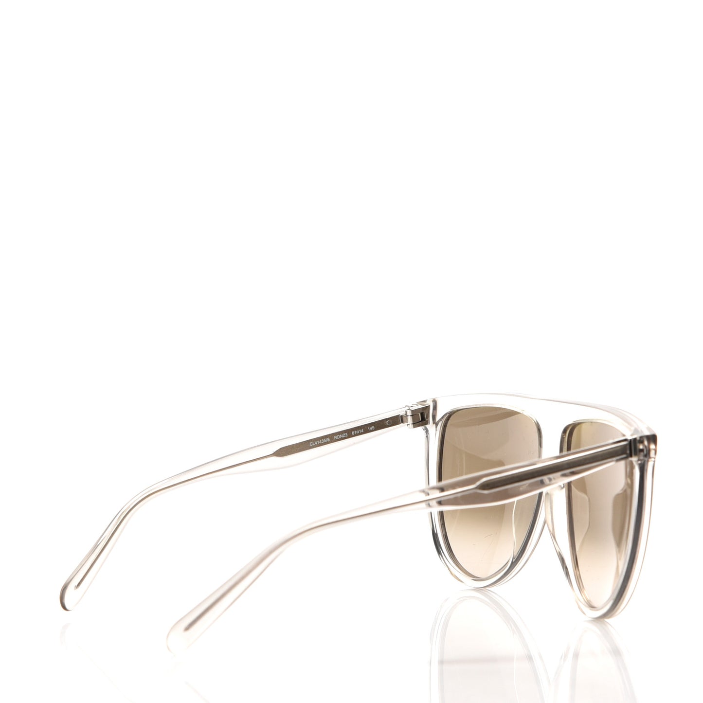 Acetate Thin Shadow Sunglasses CL41435/S Transparent
