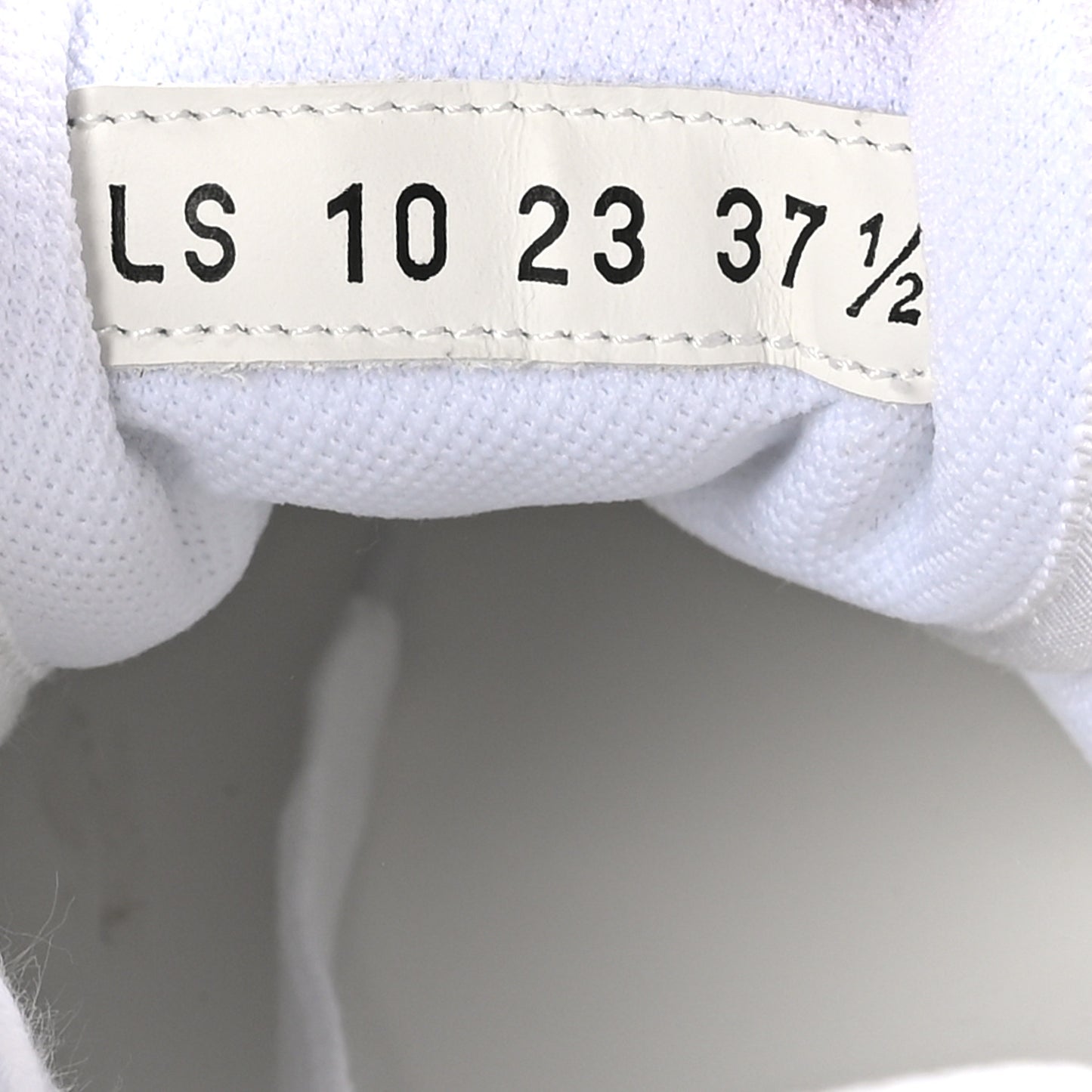 Calfskin Oblique Laser Perforated Dior One Low Sneakers 37.5 White Multicolor