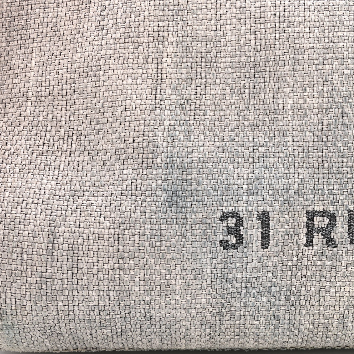 Chanel Woven Straw Large Deauville Tote Grey 17 of 18