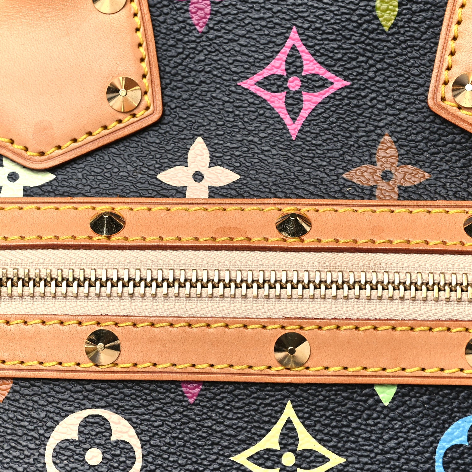 Louis Vuitton Monogram Multicolor Alma PM Black 8 of 11